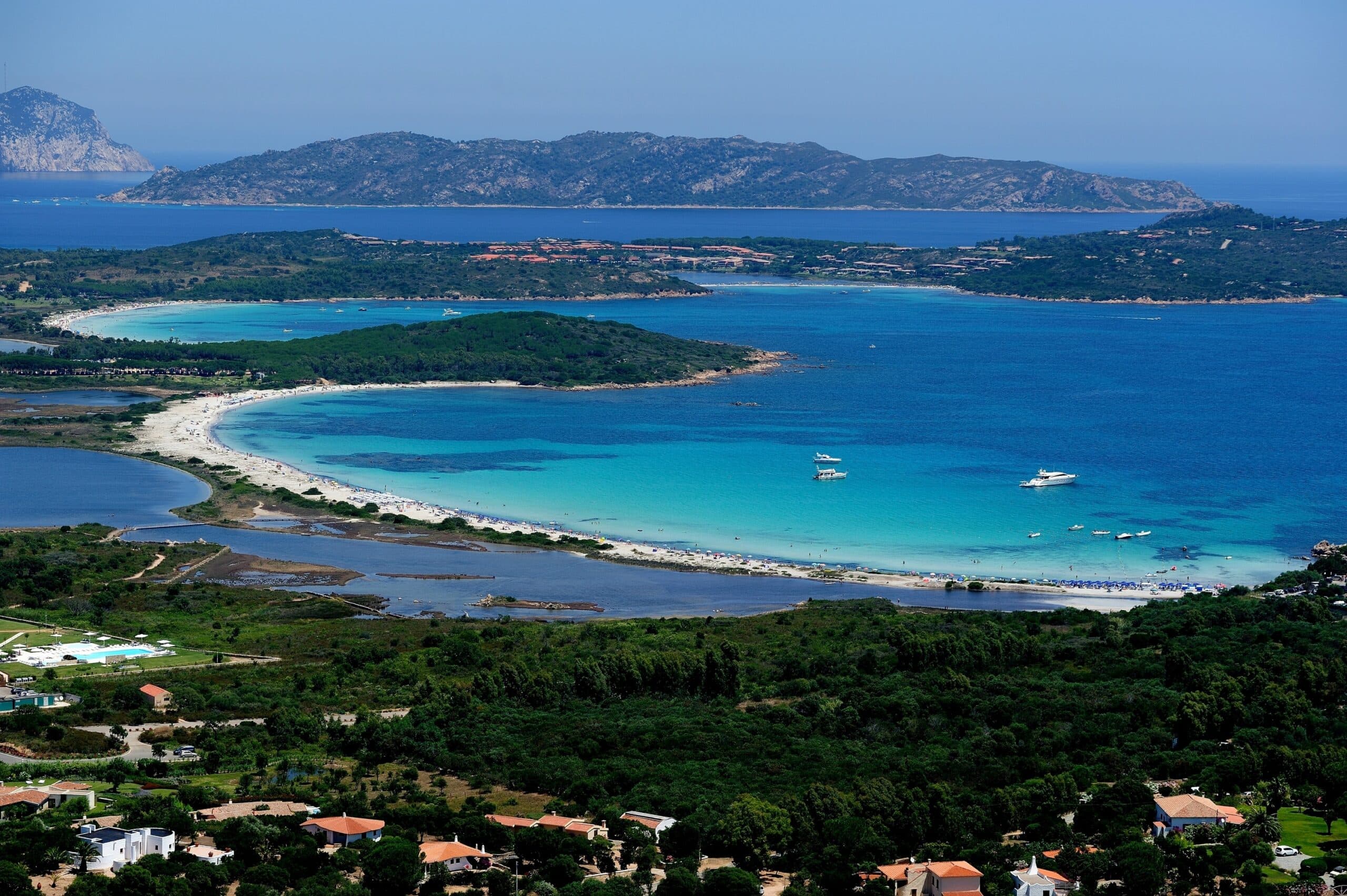 San Teodoro coastline near Porto Ottiolu, Sardinia