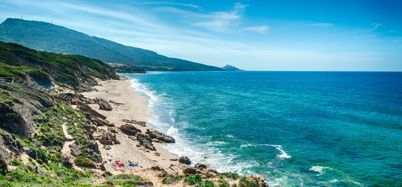 Valledoria coastline, Sardinia